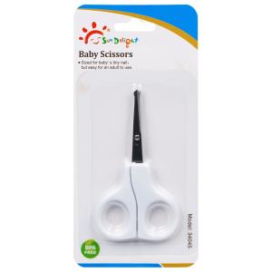 Quality Plastic Handle Baby Scissors Baby Nail Clipper Set wholesale