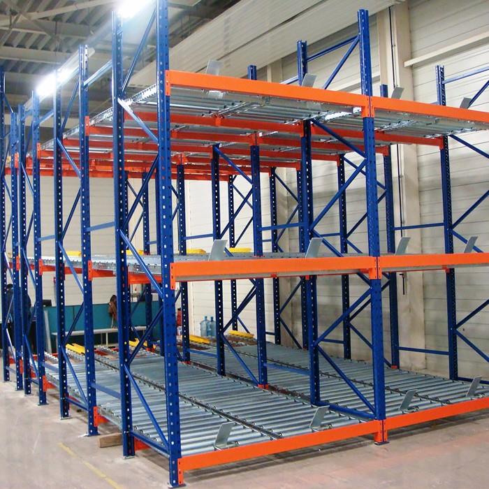 Industrial Warehouse Flow Racks , Carton Flow Racking Systems For Live Dynamic Storage