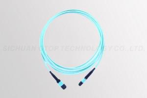 Quality OM3 OM4 Fiber Push On Female to Male , MPO Fiber Optic Pigtail 12 to144 Core wholesale