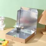 Food packaging folding carton pizza box factory production customized logo paper