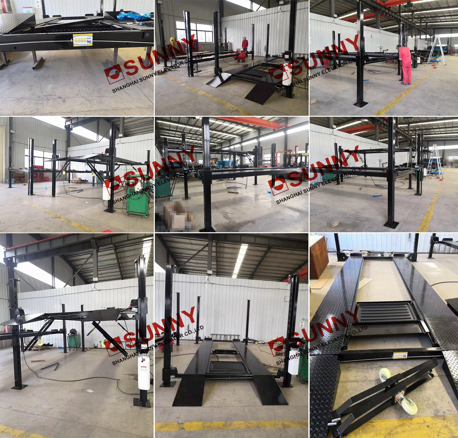 380V Auto Parking Lift Vertical Lifting Type Car Parking Equipment