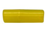 Yellow Translucent Plastic 15.5cm Custom Glasses Cases