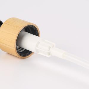 Quality 33.5mm 50ml Tamper Proof Transparent Pp Bamboo Fiber Spray Bottle wholesale
