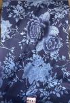 Blue Waterproof Polyester Compression Tricot Fabric For Mattress