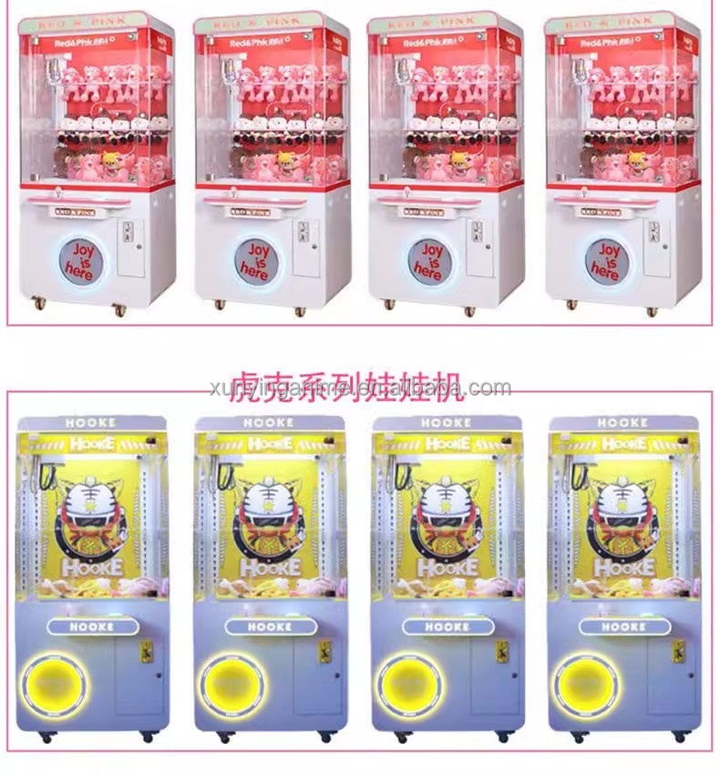 110V/220V/230V Voltage Mini Claw Crane Game Machine for Children's Entertainment