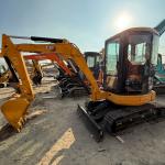 3.5 Ton Used Cat 303.5E Mini Hydraulic Backhoe Excavators 23.6kw Second Hand
