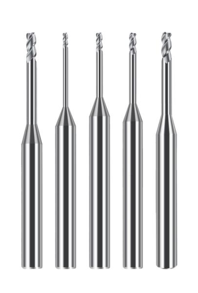 Precision Aluminium Milling Cutters Tungsten Carbide Tools For Aluminum Alloy
