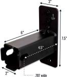 ISO9001 Rohs CE 16949 Wall Holder Hanger Bike Rack for Bicycle Cargo Trailer