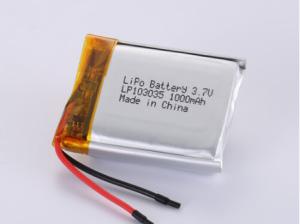 Quality LP103035 3.7V 1000mah li ion battery manufacturers Soft Pack Lithium Polymer Rechargeable Battery The Essential Component for Your Devices wholesale