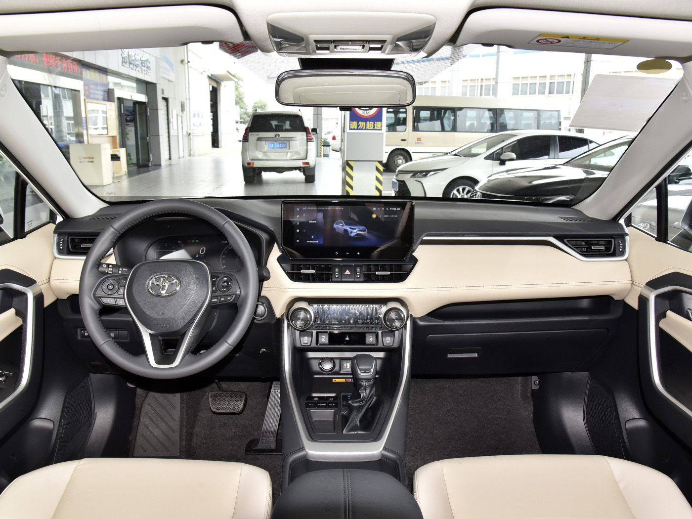 Leather Seats To-yota RAV-4 AWD Gasoline and Hybrid Versions 0km Used Car with Electric Steering System