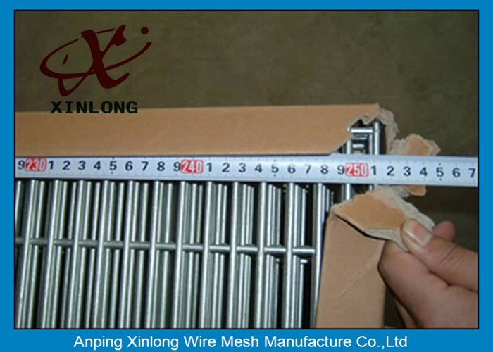 Galvanized Prison Welded Wire Mesh Fence / Anti-climb 358 High Security Fence