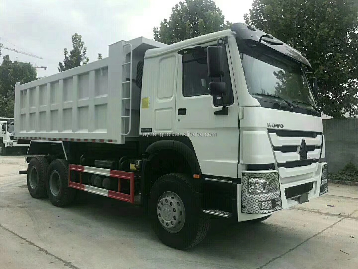Manual Transmission 60 Cubic Meter Tipper Trailer 40 Ton Sand Tipper Trucks Logo Printing