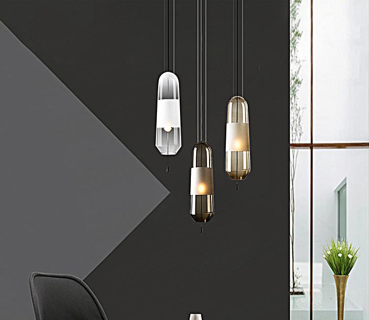 Nordic Creative Dining Room Pendant Light Chandelier Kitchen Bedroom Bedside Lights(WH-GP-74)