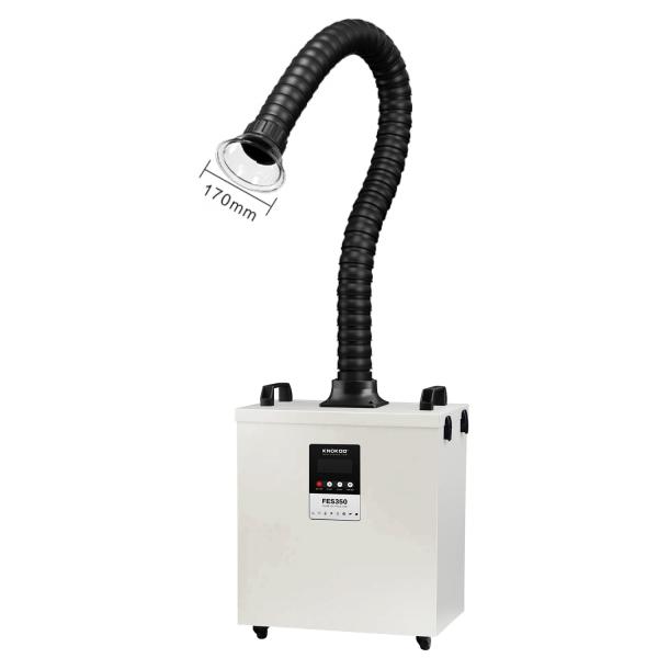 Remote Control Solder Fume Extractor FES350 Laser Dust Collector Smoke Absorber