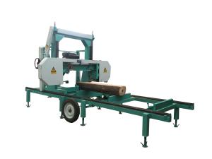 Quality Diesel Horizontal Portable Band Saw Machine For Cutting Tree Trunk wholesale