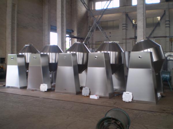 Double Conical Industrial Paint Mixer Machine , Industrial Paint Mixing