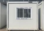 White Mobile Container Homes Environment Friendly Assembly 6000mm * 2438mm *