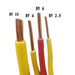 Quality Industrial PVC Insulated BV Flexible Electric Wire Cable wholesale