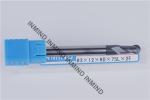 High Tenacity Ball Nose Cutter , HRC50 Aluminium Metal Cutting Tools