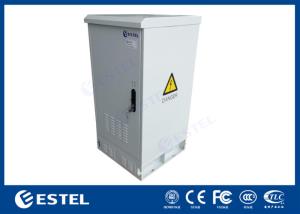 Quality 20U Outdoor Floor Mounted Cabinet With Natural Ventilation And Anti Theft Lock System wholesale