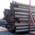 STPA26 15Mo3 15MnV Welded Carbon Steel Pipes OD 165mm Hot Rolled