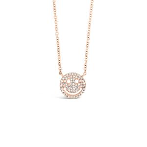 Quality 18K Solid Gold Clarity CVD Round Cut Bezel Lab Grown Diamond Necklace Classic Style wholesale