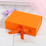 Customized Innovative Biodegradable Packaging Pink Collapsible Gift Boxes With