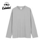 Men Thick Crew Neck Sweatshirt Custom Embroidered Hoodies With Logo