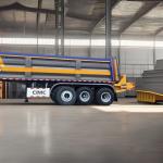 CIMC High-Strength Dump Semi Trailer Dump Truck