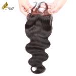 Hair Weft Human Virgin Remy Hair Bundle Straight Double Drawn Natural Black