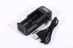 2000mA 2 Bay Battery Charger , E Cig Battery Charger For Battery 18650 OEM ODM