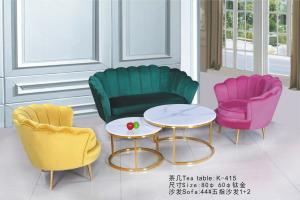 Quality 80cm Fashion Simple Desktop Small Marble Top Coffee Table wholesale