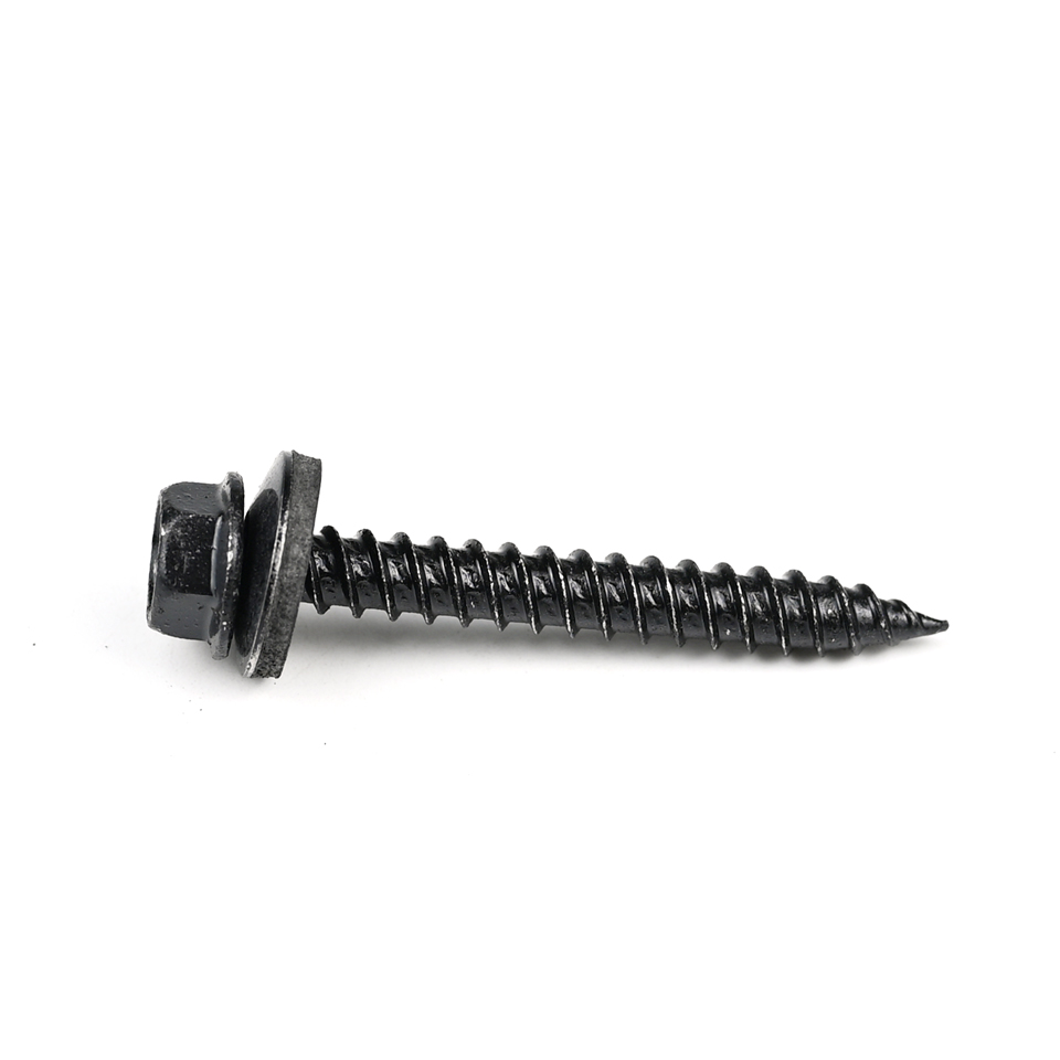 ZINC Finish Flange Hex Head Wood Screw for Wooden Building Materials and Structures