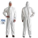EN 14126 Disposable Protective Coveralls Category 3 Protection Suit PPE Safety