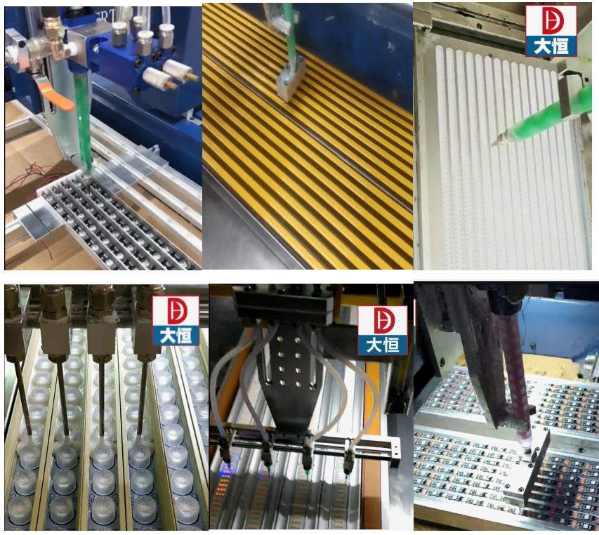 Gluing Machine for LED Strip Light Packaging in Case Versatile Applications