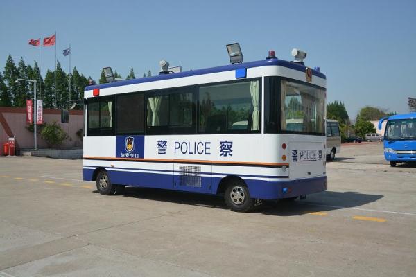 Public Police Office Special Purpose Vehicles , Mobile Patrolling Police Command