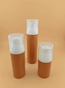 Quality 15ml 30ml 50ml Plastic Clear Airless Pump Cosmetic Bottle For Cosmetic Packaging wholesale