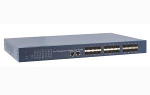Quality Managed 1000Base-Fx Fiber Optic Switches 2-Port Giga RJ45 Slot wholesale