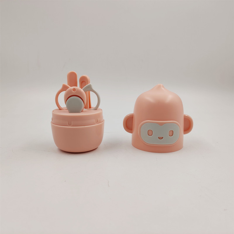 Factory Wholesale Newborn Baby Gift Set 4 In 1 Baby Grooming Kit Newborn Nursery Healthcare Set Baby Care Kit