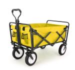 Portable 300LBS Folding Camping Wagon Garden Cart Shopping Trolley with Portable