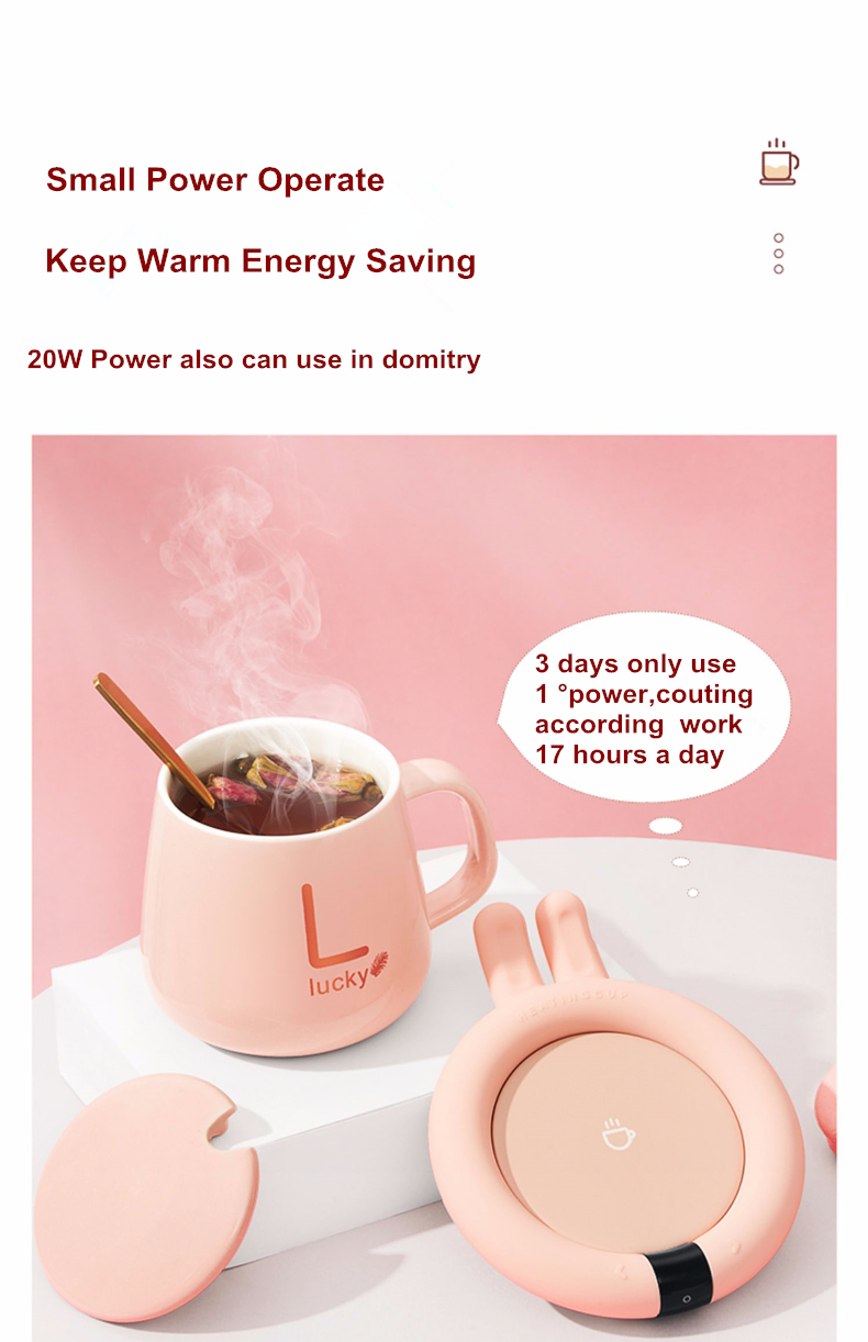 Cup Warmer Heat Beverage Mug Mat Keep Drink Warm Heater Heating Coaster Pad for Coffee Milk Tea 220V 20W