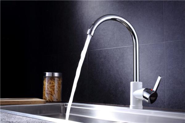 80CM Hose Lead Free Water Filter Faucet 304 Stainless Steel POM Plastic Splash -