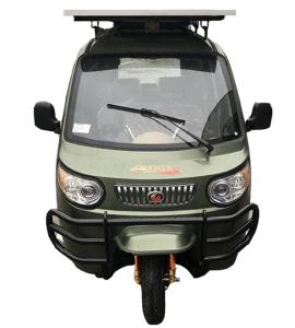 Quality Mini Solar 400kgs Electric Passenger Tricycle wholesale