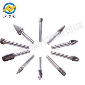 Quality 6.35mm Tungsten Carbide Burrs Shank Solid Carbide Burs wholesale
