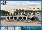 Lead Wires Surge Arrester Tower Steel Tubular Pole Galvanized 11kv 33kv 220kv