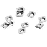 Fengke 11X11X2mm 30° Square Carbide Replaceable Replacement Woodturning Blades
