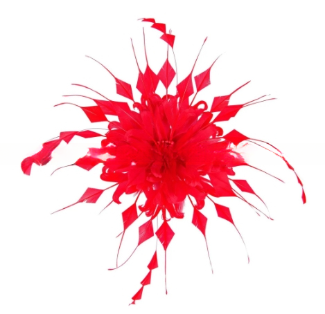 Dyed Goose Feather Flower Mount with Wire Accessory Elevate Your Event Party Supplies