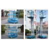 Buy cheap Motor Driven 5m Height Aerial Work Platform Self Driven Dual Mast Lightweight from wholesalers