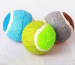 2.5inch promotional tennis ball with custom logo C grade