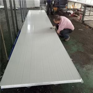Quality insulated 50mm blue eps sandwich roof panels with 0.426mm for vegetable market wholesale
